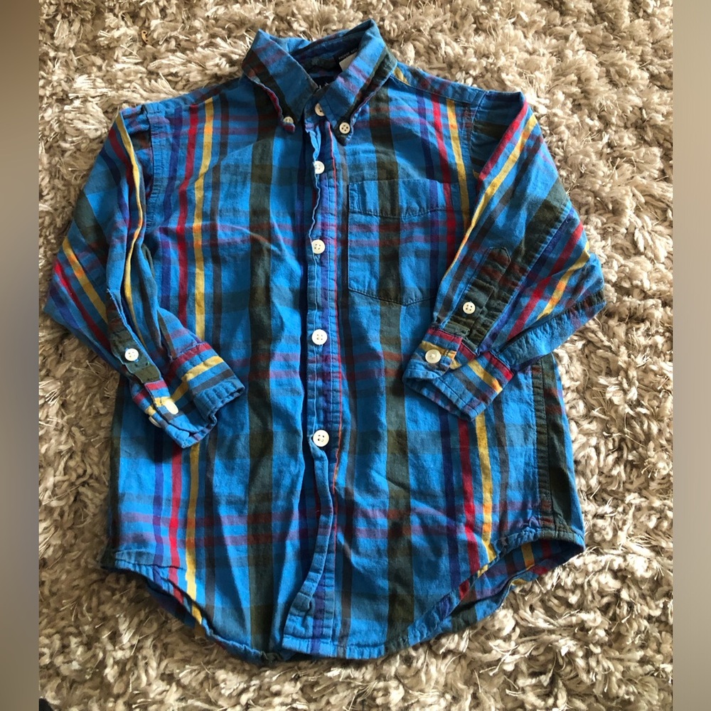 Gap Boys Dress Shirt Size 3T  XXS